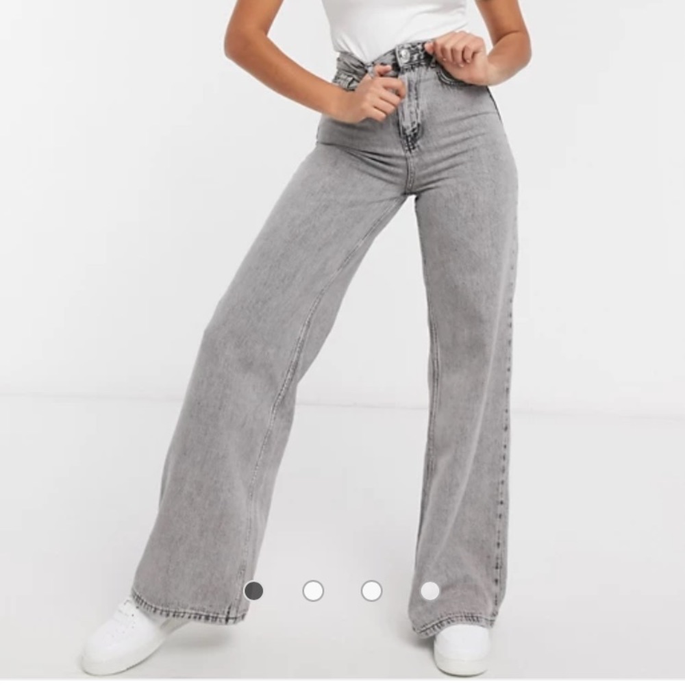 90s wide leg jeans